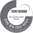 DIN EN ISO 9OO1 zertifiziert
